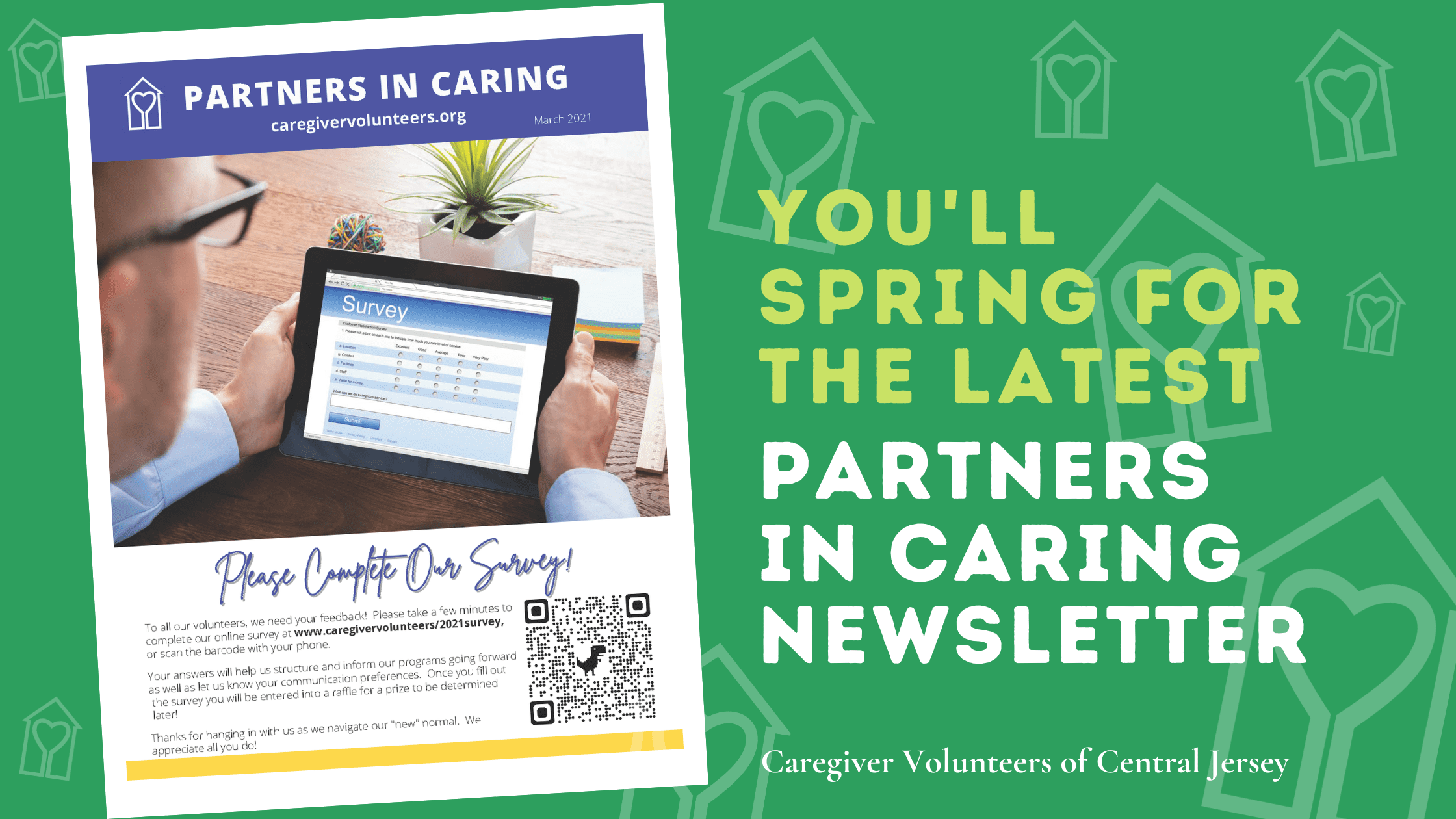 You'll Spring for the Latest Partners in Caring Newsletter