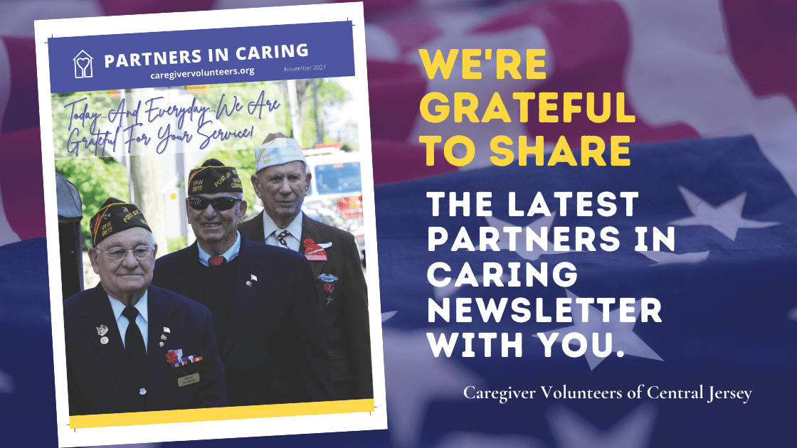 We're grateful to share the latest Partners in Caring Newsletter with You