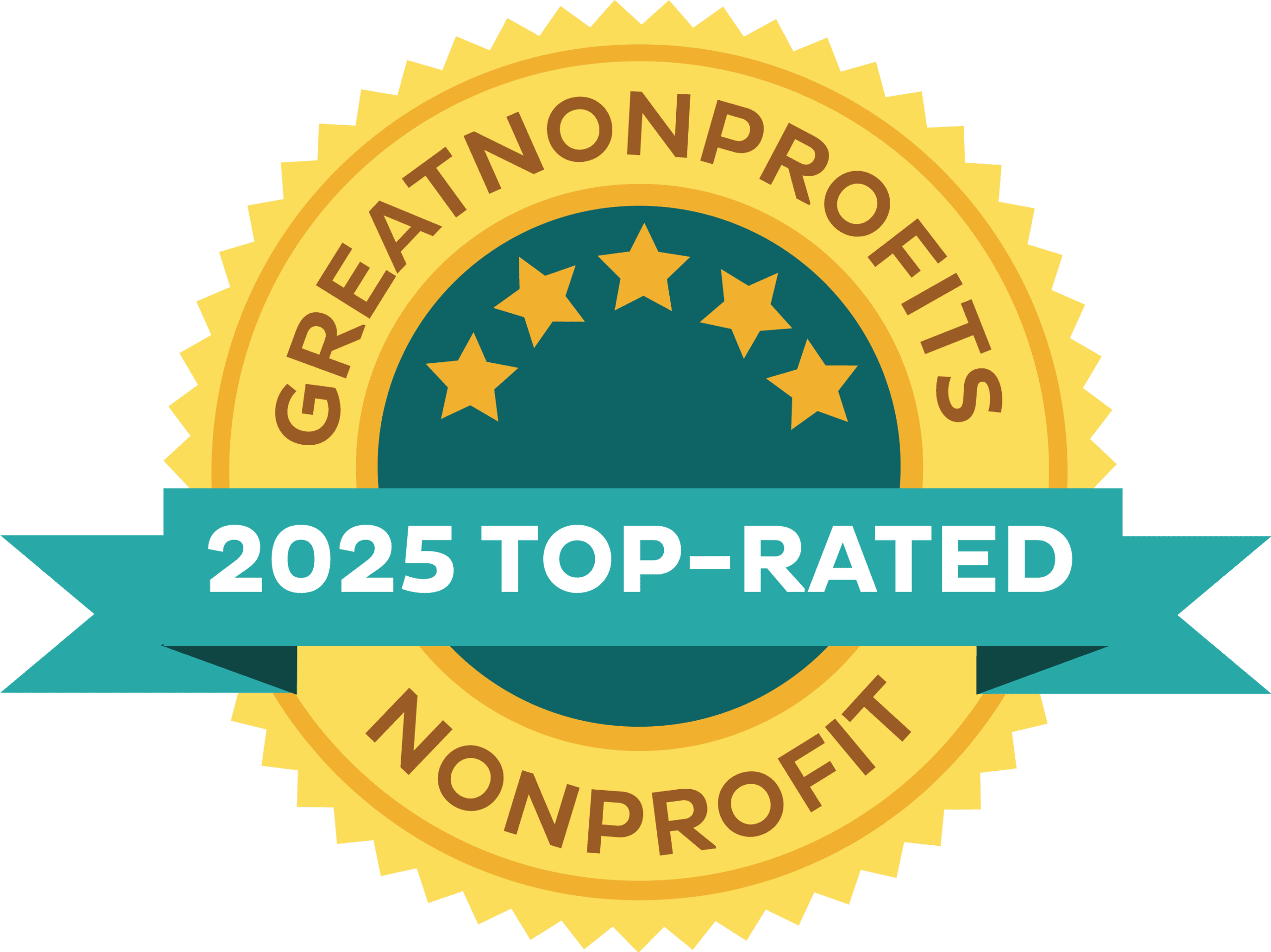 GREATNONPROFITS 2025 TOP-RATED NONPROFIT