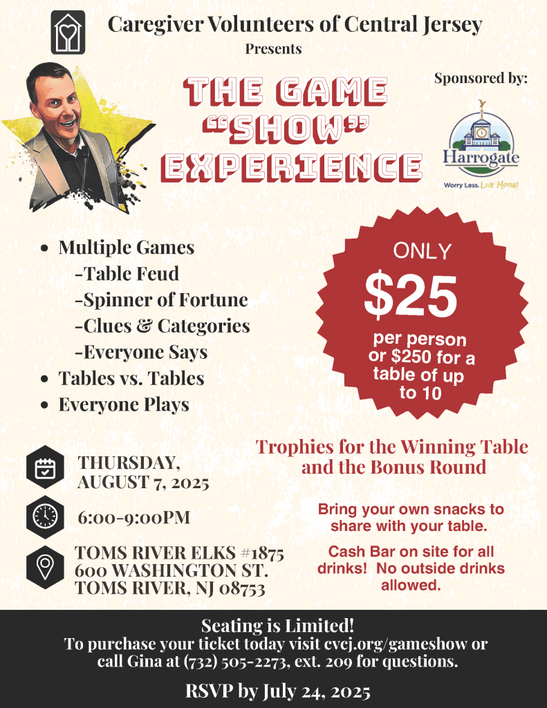 The Game Show Experience August 7 flyer